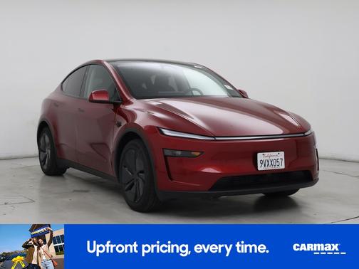 Red 2026 Tesla Model Y Long Range