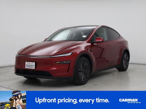 Red 2026 Tesla Model Y Long Range