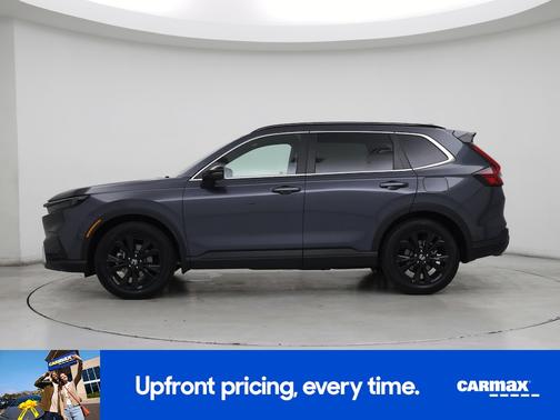 Gray 2025 Honda CR-V Hybrid Sport Touring