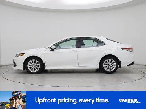 White 2019 Toyota Camry LE
