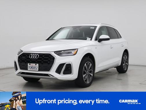 White 2023 Audi Q5 S-Line Premium Plus