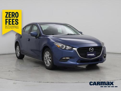 Blue 2017 Mazda Mazda3 Sport