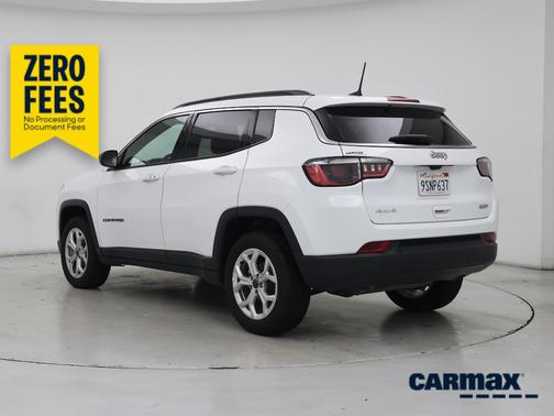 White 2025 Jeep Compass Latitude