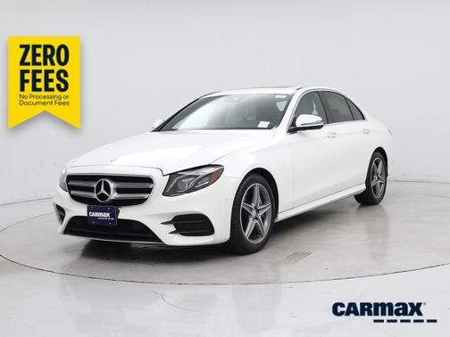 White 2017 Mercedes-Benz E-Class