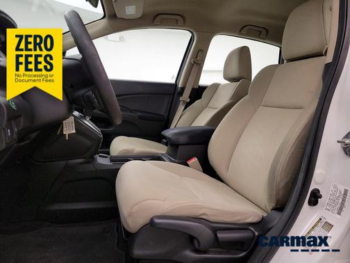 White 2015 Honda CR-V LX