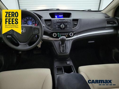 White 2015 Honda CR-V LX