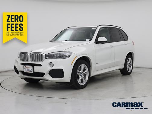 White 2015 BMW X5 XDrive50i