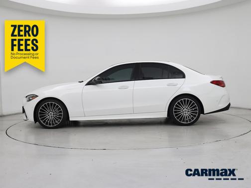 White 2025 Mercedes-Benz C-Class