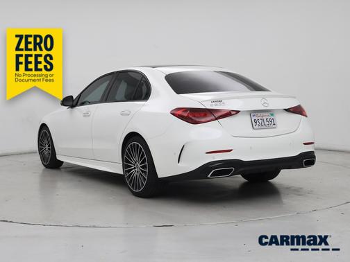 White 2025 Mercedes-Benz C-Class