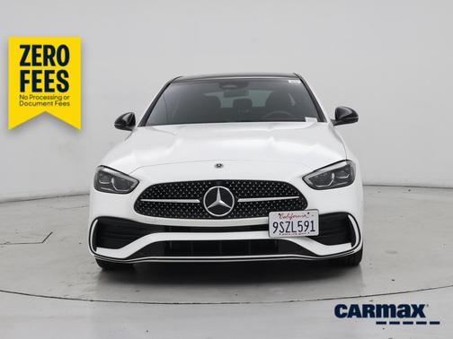 White 2025 Mercedes-Benz C-Class