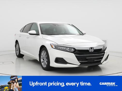 White 2021 Honda Accord LX