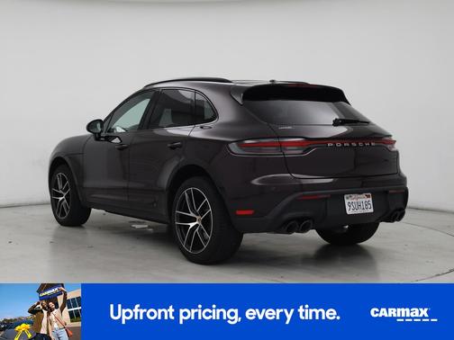 Burgundy 2024 Porsche Macan