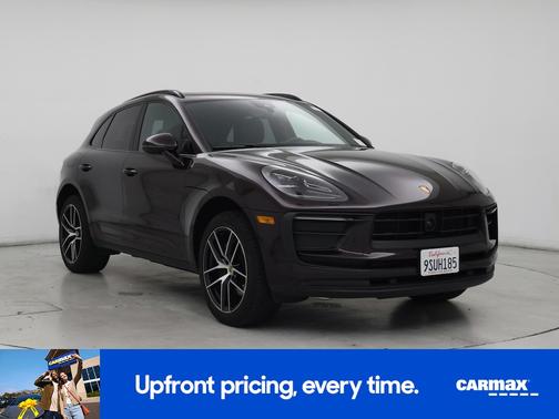 Burgundy 2024 Porsche Macan