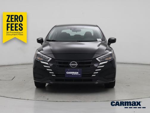 Black 2025 Nissan Versa SV