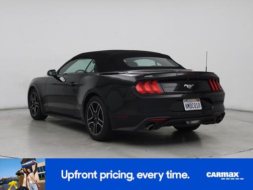 Black 2018 Ford Mustang Ecoboost Premium
