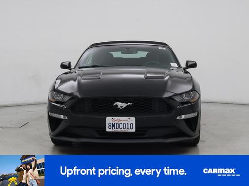 Black 2018 Ford Mustang Ecoboost Premium