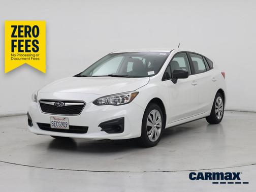 White 2018 Subaru Impreza