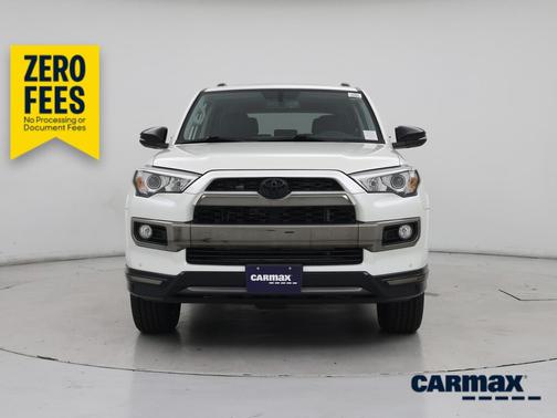 White 2019 Toyota 4Runner Limited Night Shade
