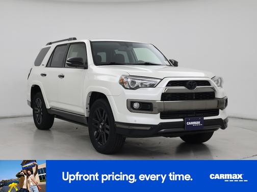 White 2019 Toyota 4Runner Limited Night Shade