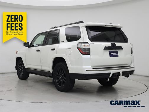 White 2019 Toyota 4Runner Limited Night Shade