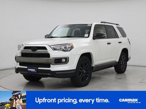 White 2019 Toyota 4Runner Limited Night Shade