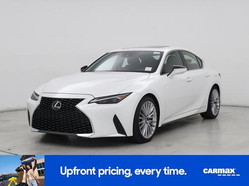 White 2022 Lexus IS 300
