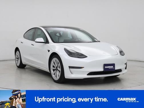White 2022 Tesla Model 3 Long Range