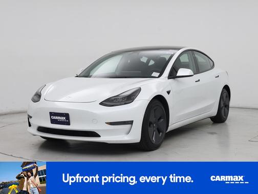 White 2022 Tesla Model 3 Long Range