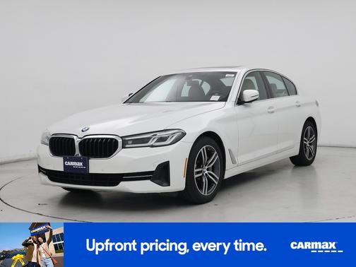 White 2021 BMW 530 I