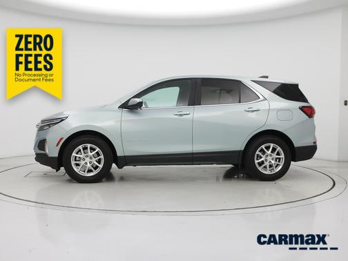 Blue 2022 Chevrolet Equinox LT