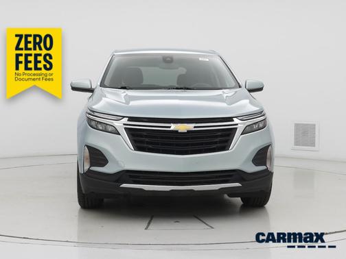 Blue 2022 Chevrolet Equinox LT