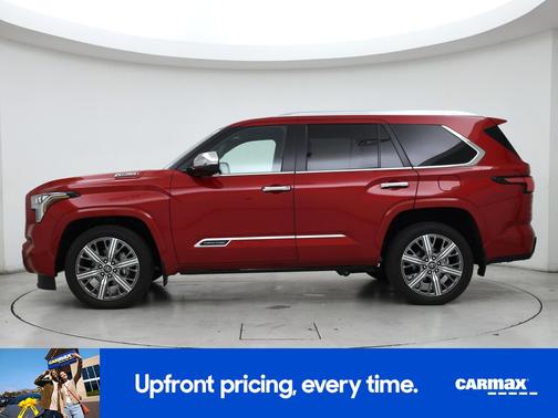 Red 2026 Toyota Sequoia Capstone