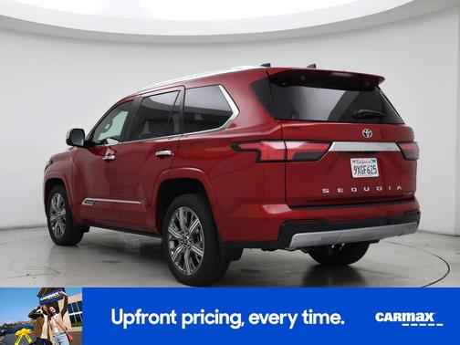 Red 2026 Toyota Sequoia Capstone