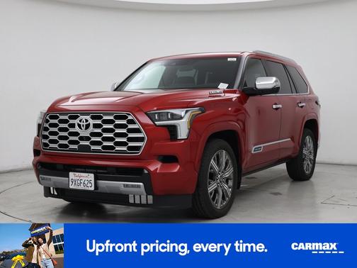 Red 2026 Toyota Sequoia Capstone