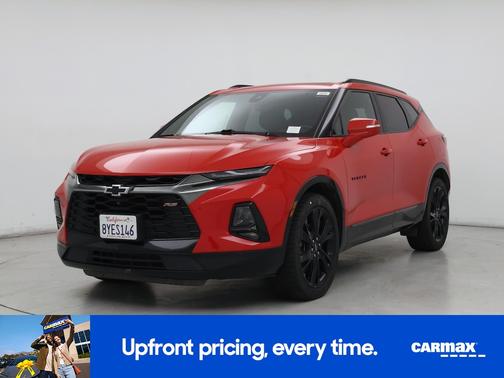 Red 2021 Chevrolet Blazer RS