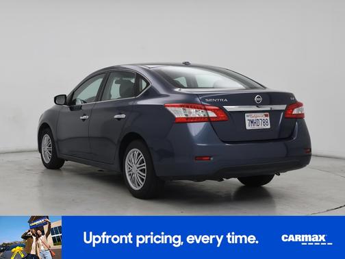 Blue 2015 Nissan Sentra SV