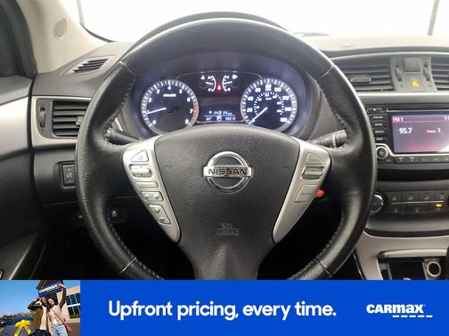 Blue 2015 Nissan Sentra SV