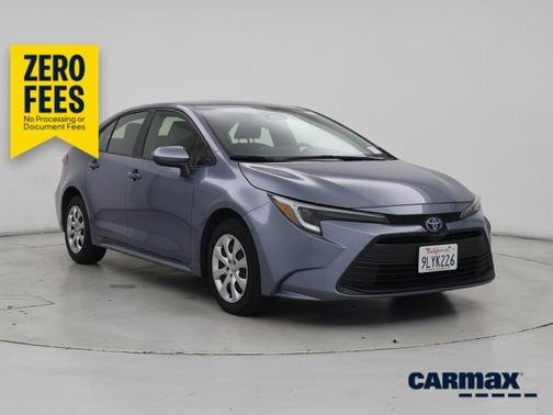 Blue 2024 Toyota Corolla Hybrid LE