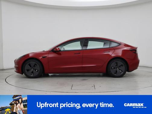 Red 2023 Tesla Model 3