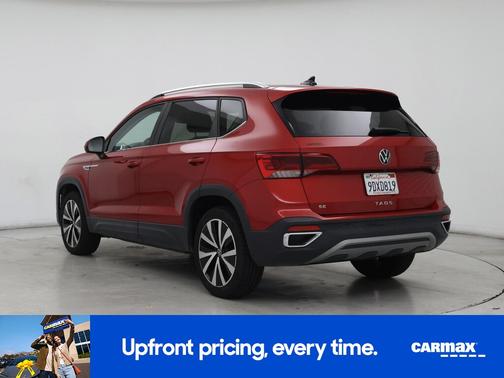 Red 2023 Volkswagen Taos SE