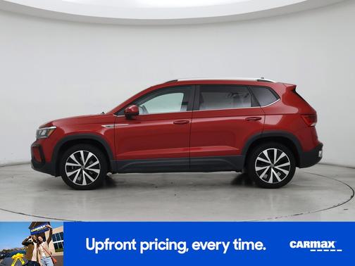 Red 2023 Volkswagen Taos SE