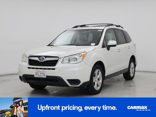 White 2015 Subaru Forester 2.5I Premium