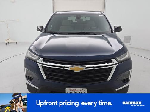 Blue 2022 Chevrolet Traverse LS