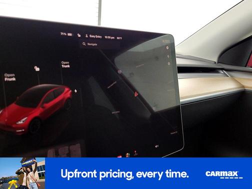 Red 2023 Tesla Model Y Long Range