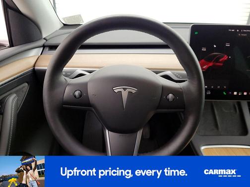 Red 2023 Tesla Model Y Long Range