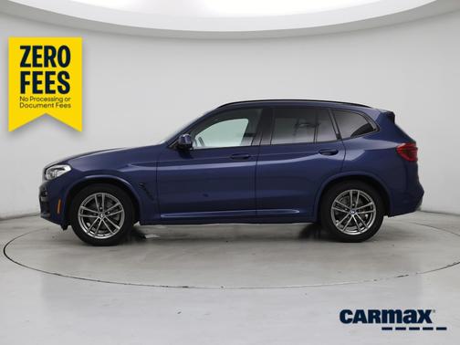 Blue 2021 BMW X3 sDrive30i