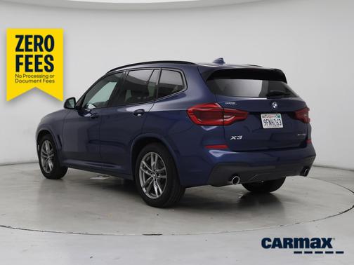 Blue 2021 BMW X3 sDrive30i