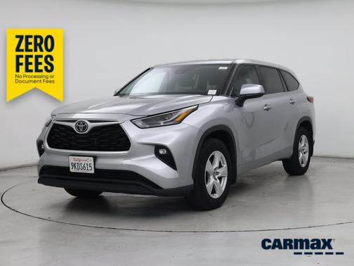 Silver 2023 Toyota Highlander LE