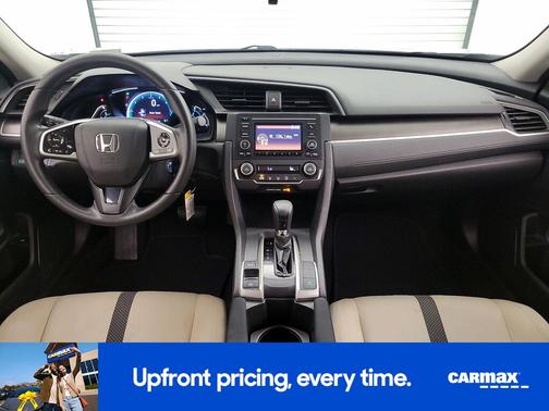 White 2020 Honda Civic LX