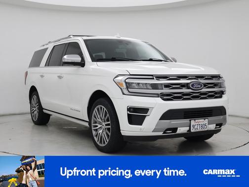 White 2022 Ford Expedition Max Platinum